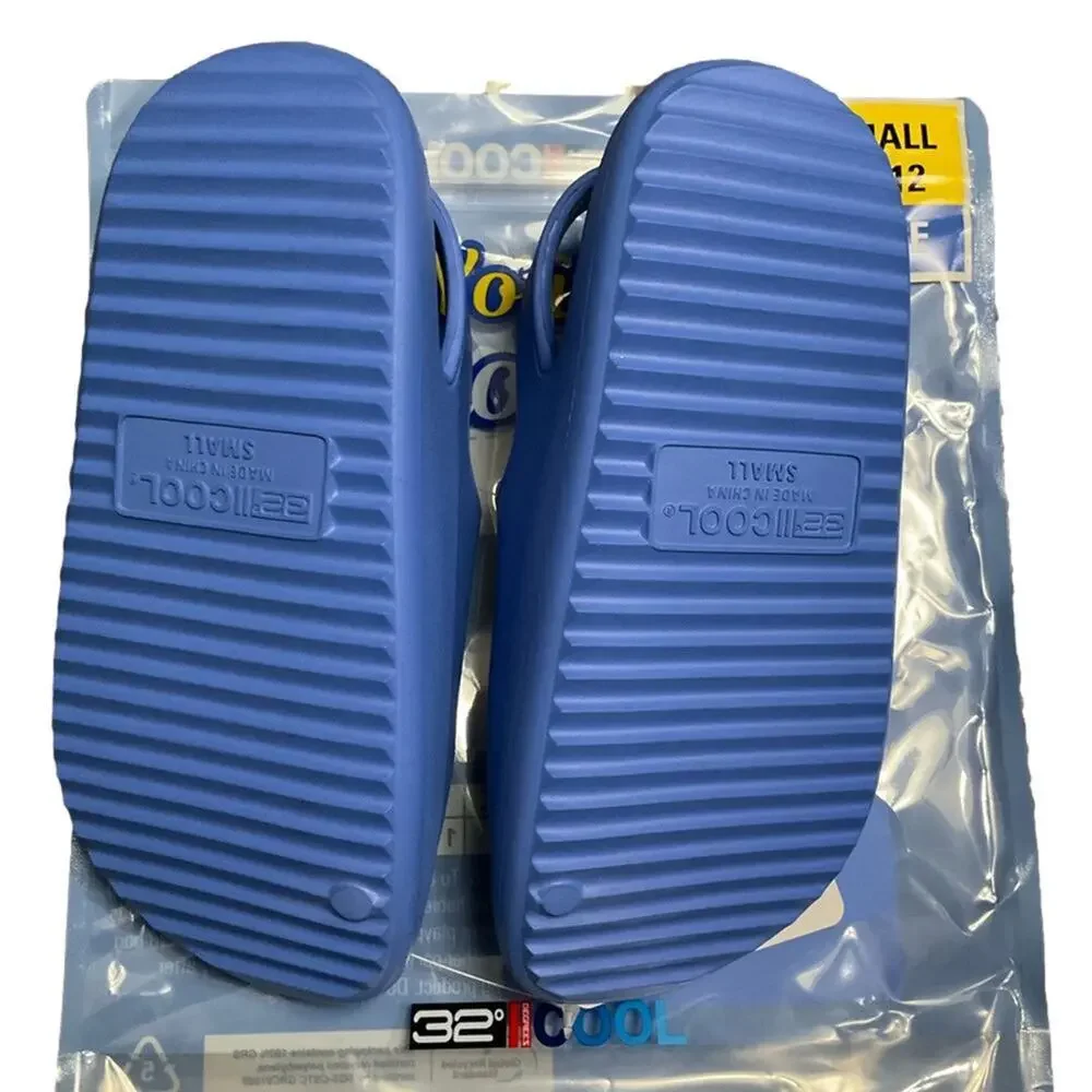 32 Degrees Girls Sandals Cushion Strap Ultra Soft Blue Small NIB